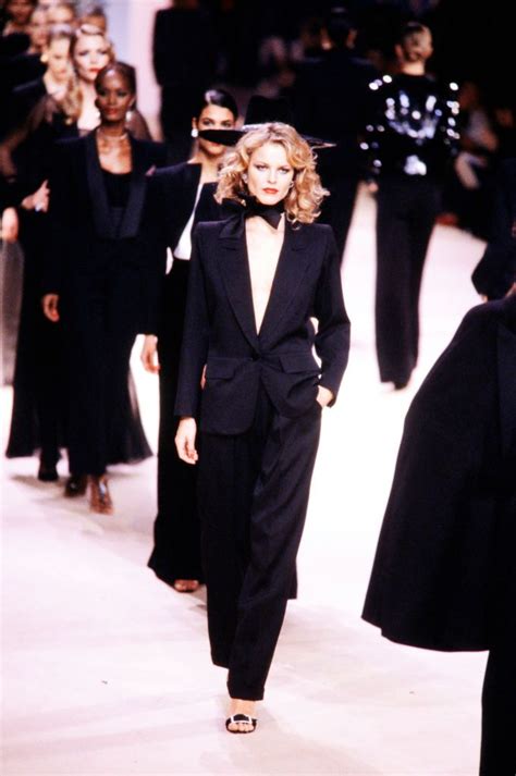 ysl smoking motif|This is why Yves Saint Laurent's Le Smoking suit became a .